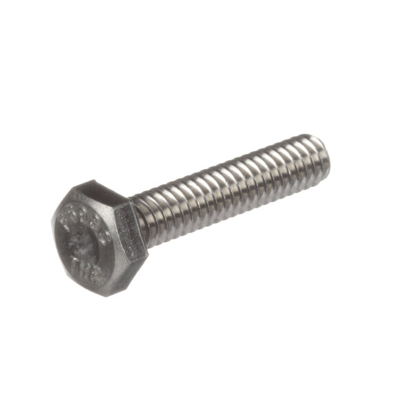 A Frymaster 1/4-20x1 1/4 hex head bolt.
