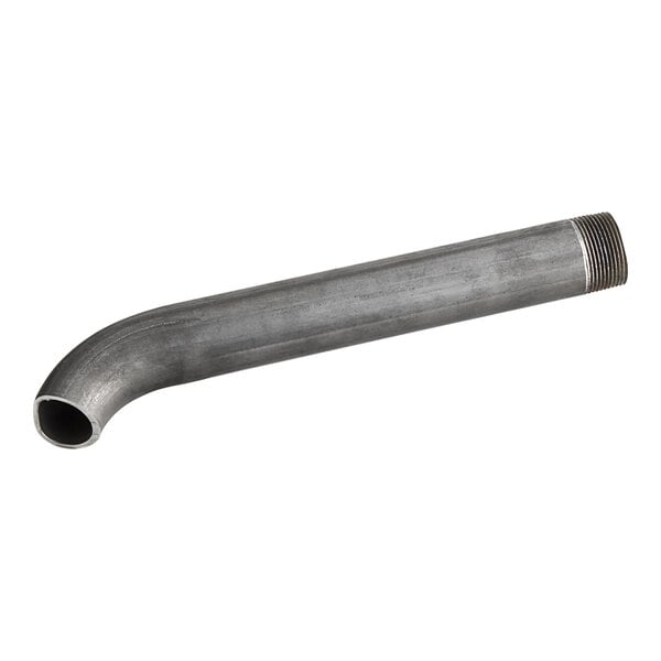 A long metal pipe with a thread.