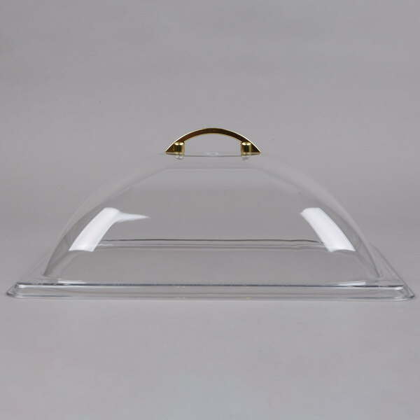13 1/2" x 11" x 4 1/2" HalfSize Polycarbonate Dome Display Cover