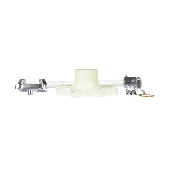 A white plastic Kolpak inside release assembly with metal parts.