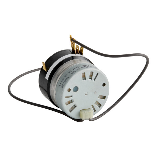 A Southbend 1176416 timer with attached wires and electrical connectors.