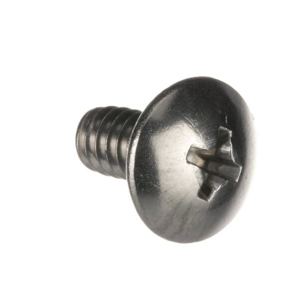 A close-up of a Henny Penny screw.