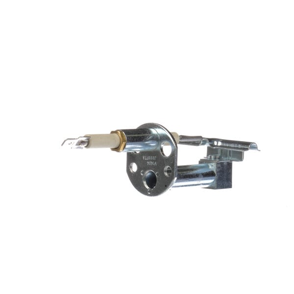 A Groen pilot ignitor with a metal bolt and white tip.