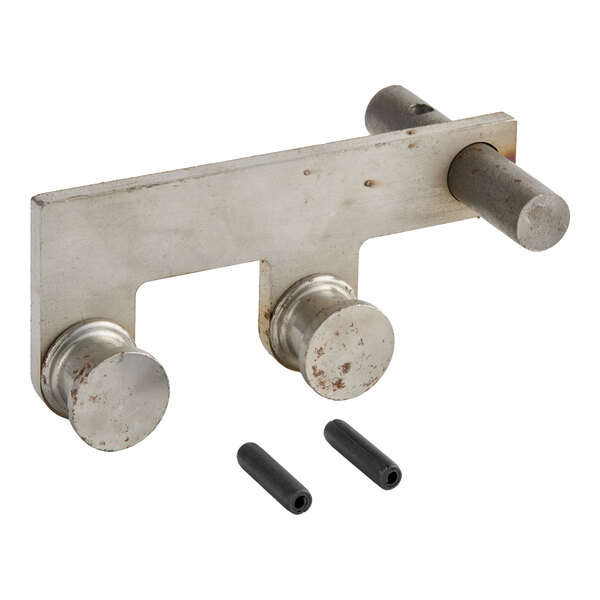 A metal Blodgett 17970 spring holder with two cylindrical pins.