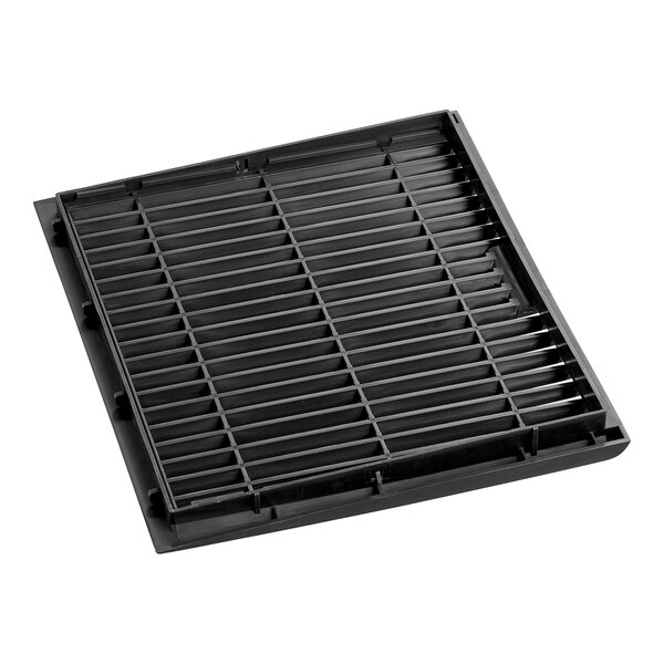 A black Hoshizaki louver with a grid of lines on it.