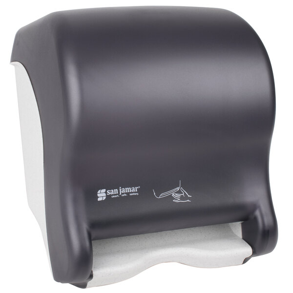 San Jamar T8400TBK Smart Essence Classic Hands Free Paper Towel ...