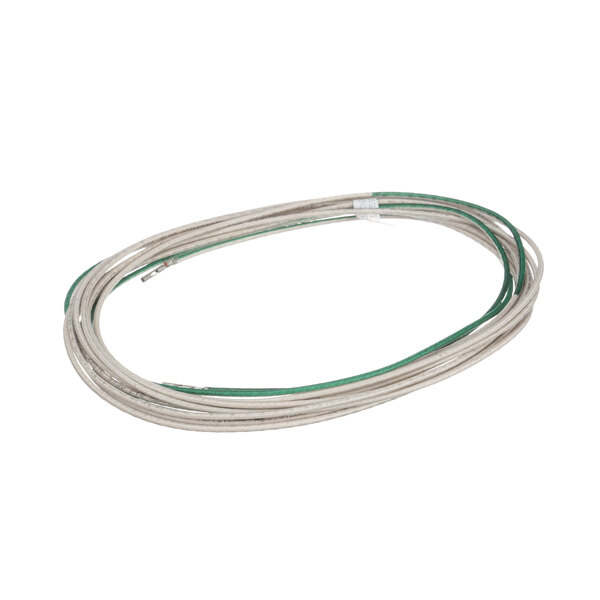 A Delfield heater wire with green and white wires.