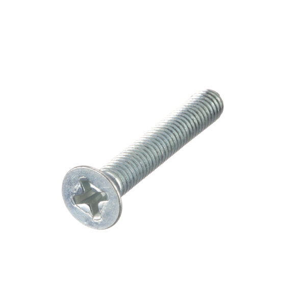 A close-up of a Hobart machine screw.
