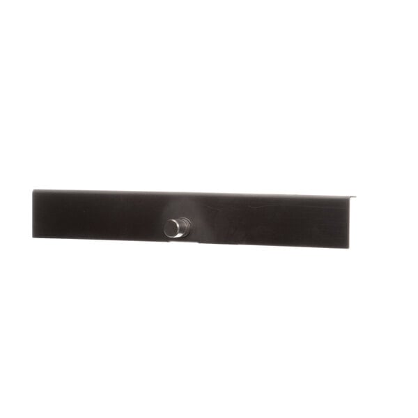 A black metal Antunes slide channel with a black knob.