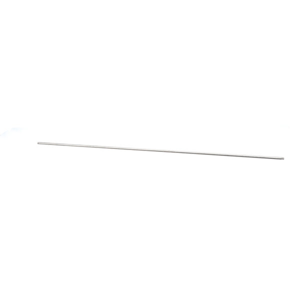 A white metal rod with a long handle.