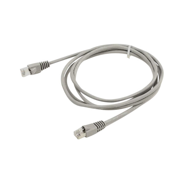 A grey CookTek cable with white plugs.