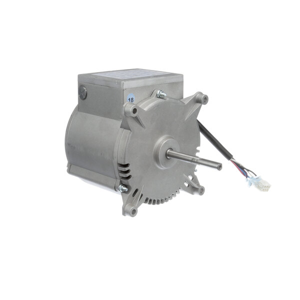 A close-up of a Southbend electric motor with wires.