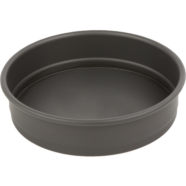 An American Metalcraft hard coat anodized aluminum round cake pan.