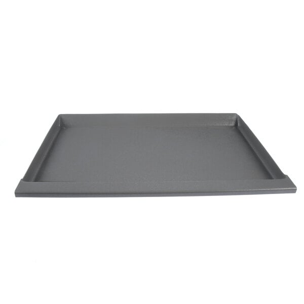 A grey rectangular Delfield pan catch tray.