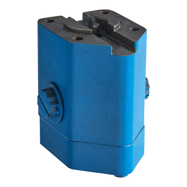 A blue and metal Frymaster Viking Pump kit with a knob.