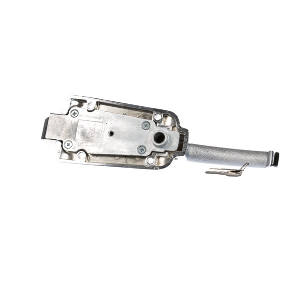 A chrome Kason latch for refrigeration equipment.