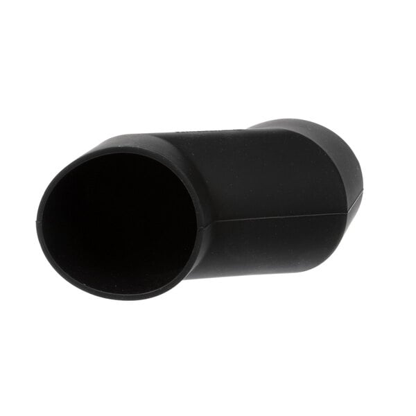 A black Rational venting pipe.