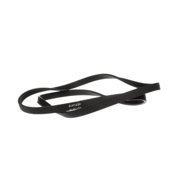 A black rubber Middleby Marshall conveyor oven belt.