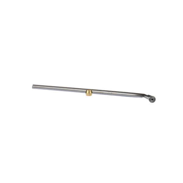 A Montague pilot lighter with a metal rod and brass handle.