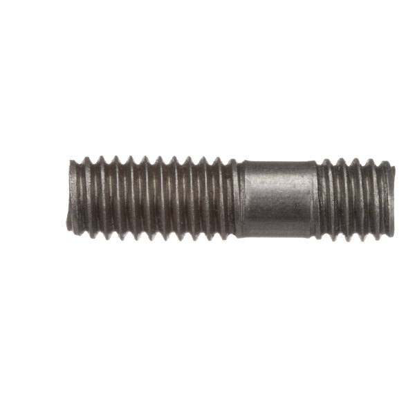 A close-up of a Champion Stud screw with a metal head.