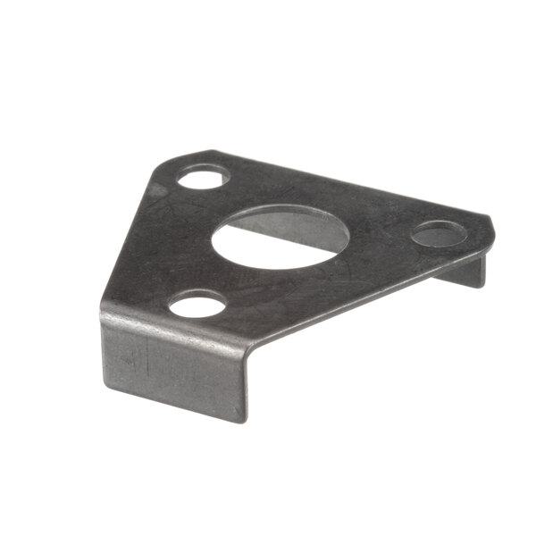 A metal piece with holes.