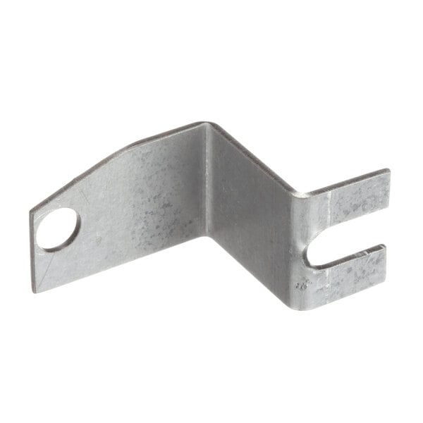 A Vulcan pilot bracket with two holes on a metal corner.