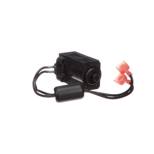 A black FBD solenoid with wires.