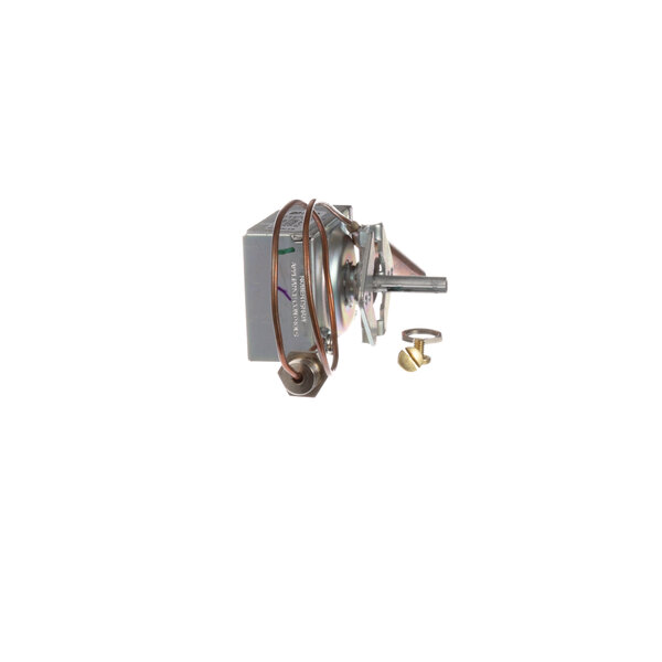 A Wells WS-58936 temperature control with a wire and metal nut.
