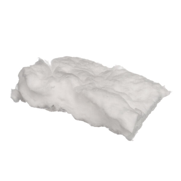 A white insulation blanket.