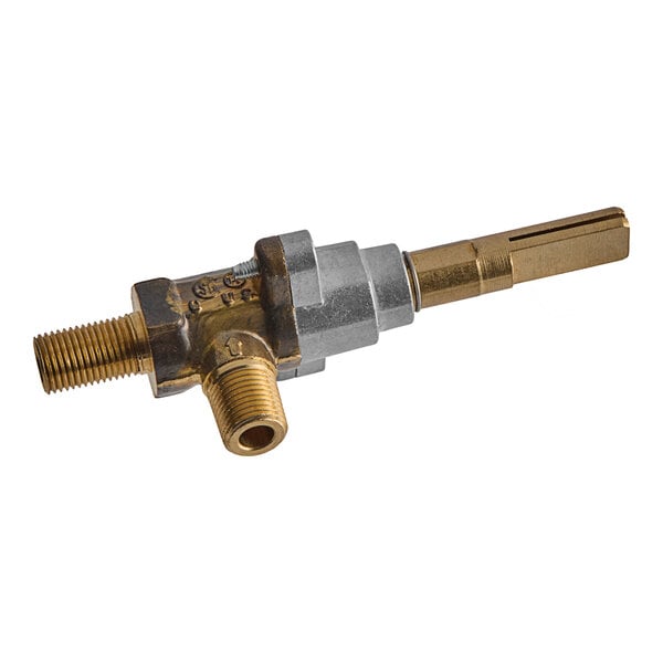 A brass and silver Garland valve.
