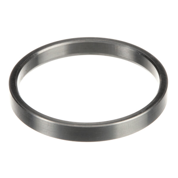 A close-up of a black Meiko dishwasher ring.