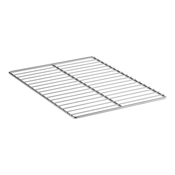 A stainless steel metal grid for a Pitco fryer tube on a white background.
