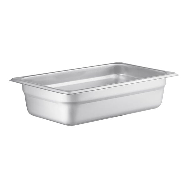 Heavy Duty Deep Stainless 8-1/2-qt Dish Pan