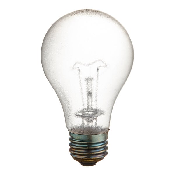 A Henny Penny light bulb with a filament.