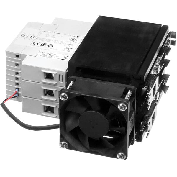 A black Middleby Marshall power relay.