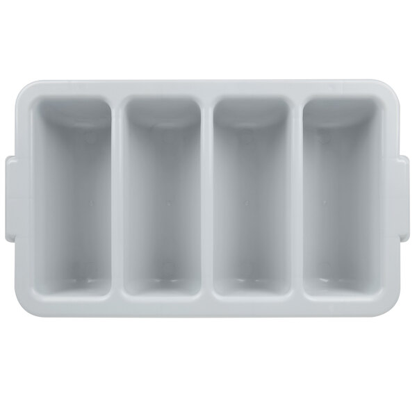 Gray Polyethylene Cutlery Box