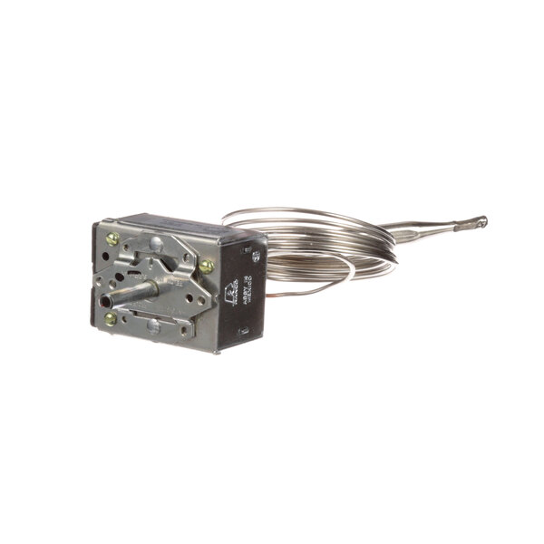 A Doyon Baking Equipment ELT610 thermostat, a small metal device with wires.