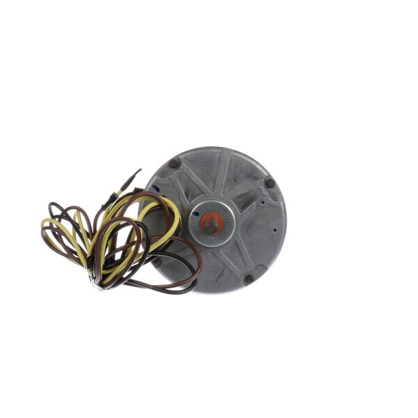 A Carrier HC39GE468 condenser fan motor with wires.