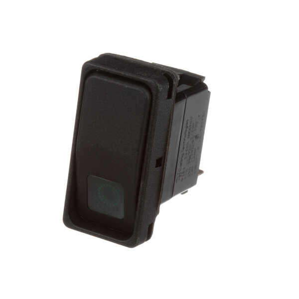 A Groen 155548 on/off switch with a green light.