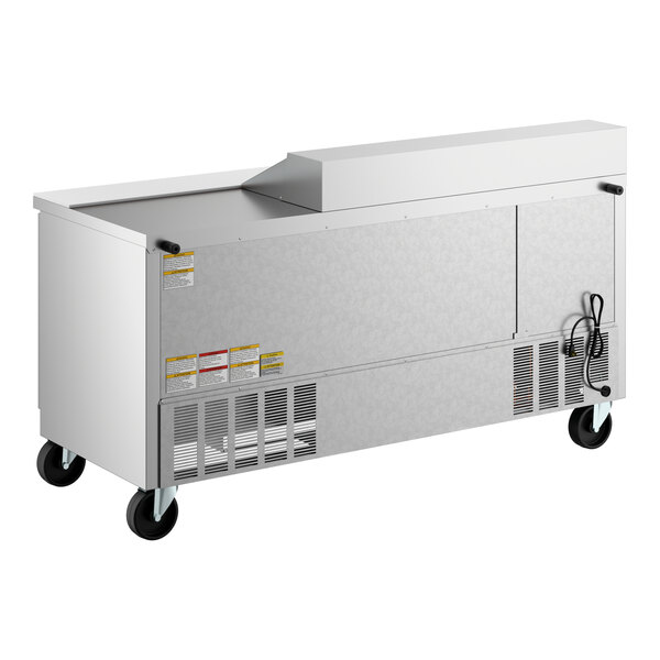 Beverage-Air SPE72HC-12 Elite Series 72" 3 Door Refrigerated Sandwich Prep Table