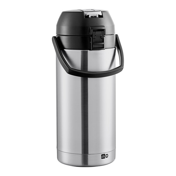 Bunn 36725.0100 3.8 Liter Stainless Steel Lined Lever Action Airpot - 6/Case