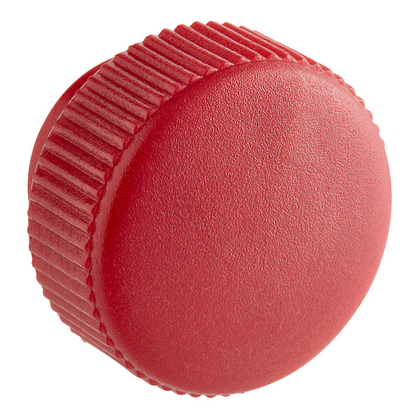 A red plastic Berkel knob.