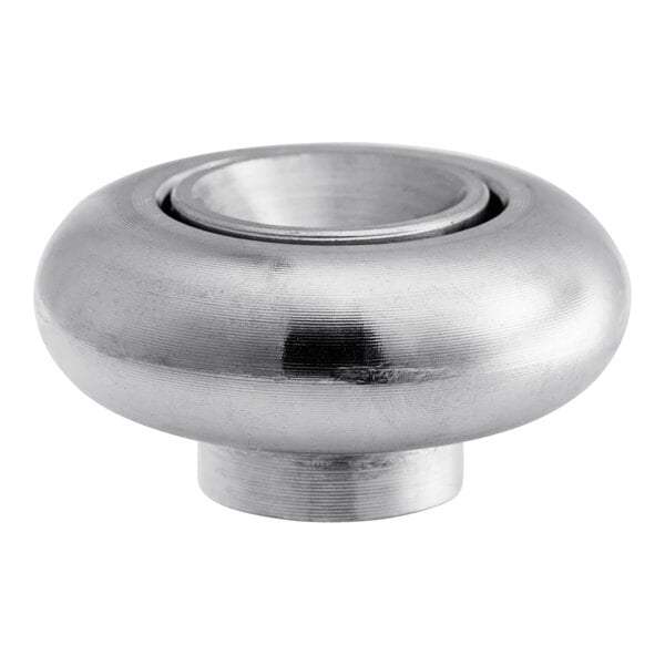 A Beverage-Air 403-192A roller bearing, a round metal object with a hole.