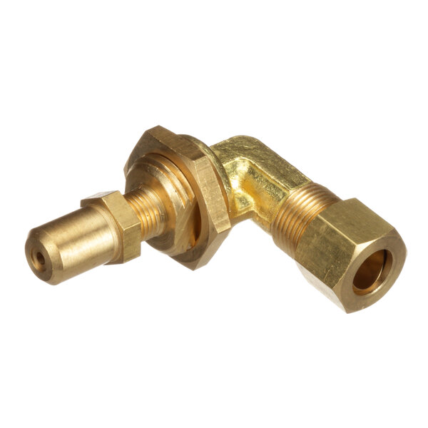 A Vulcan brass orifice assembly with a brass end.