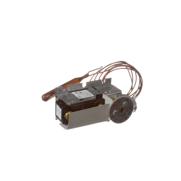 A Norlake control temp thermostat with wires.