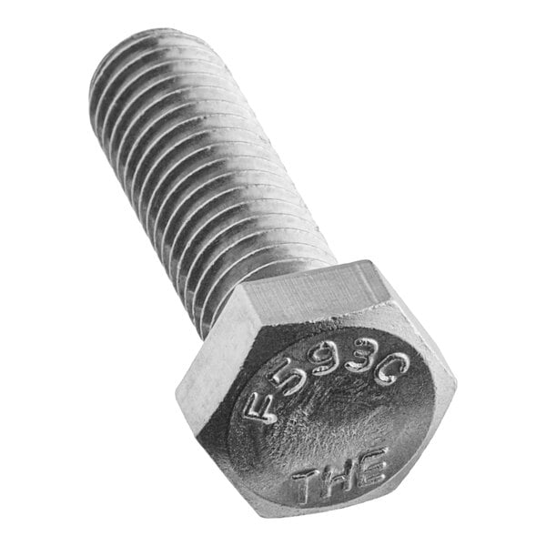 A Vulcan hex head screw on a table.