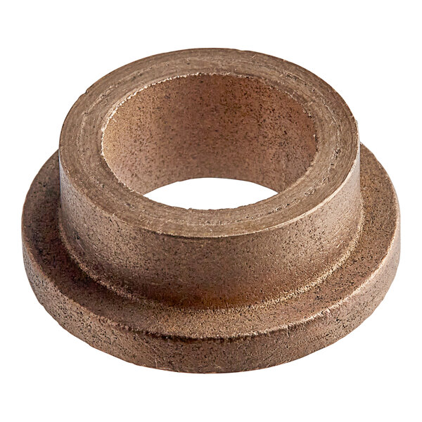 A brown circular metal Cleveland bearing hinge bush.