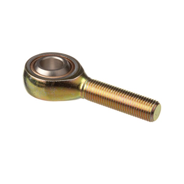 A close-up of a Henny Penny 15346 Eye threaded rod with a ball end.