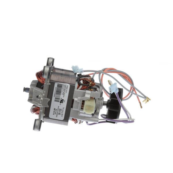 A close-up of a Vitamix 15710 electric motor with wires.