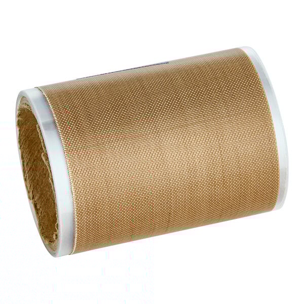A roll of brown Teflon tape.